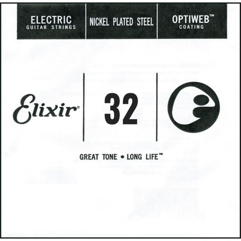 Elixir Струна 16232 Optiweb Nickel Plated Steel Electric .032 - зображення 1