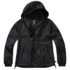 Brandit Жіноча куртка  Summer Windbreaker Frontzip - Black S - зображення 1