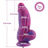 Hismith 9,45" Silicone Fantasy Series Dildo, KlicLok (SO6214) - зображення 5