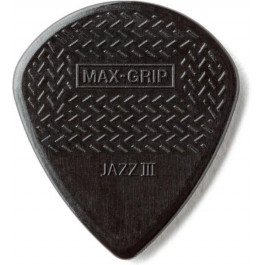   Dunlop 471P3S Max Grip Jazz III Black Stiffo Player's Pack