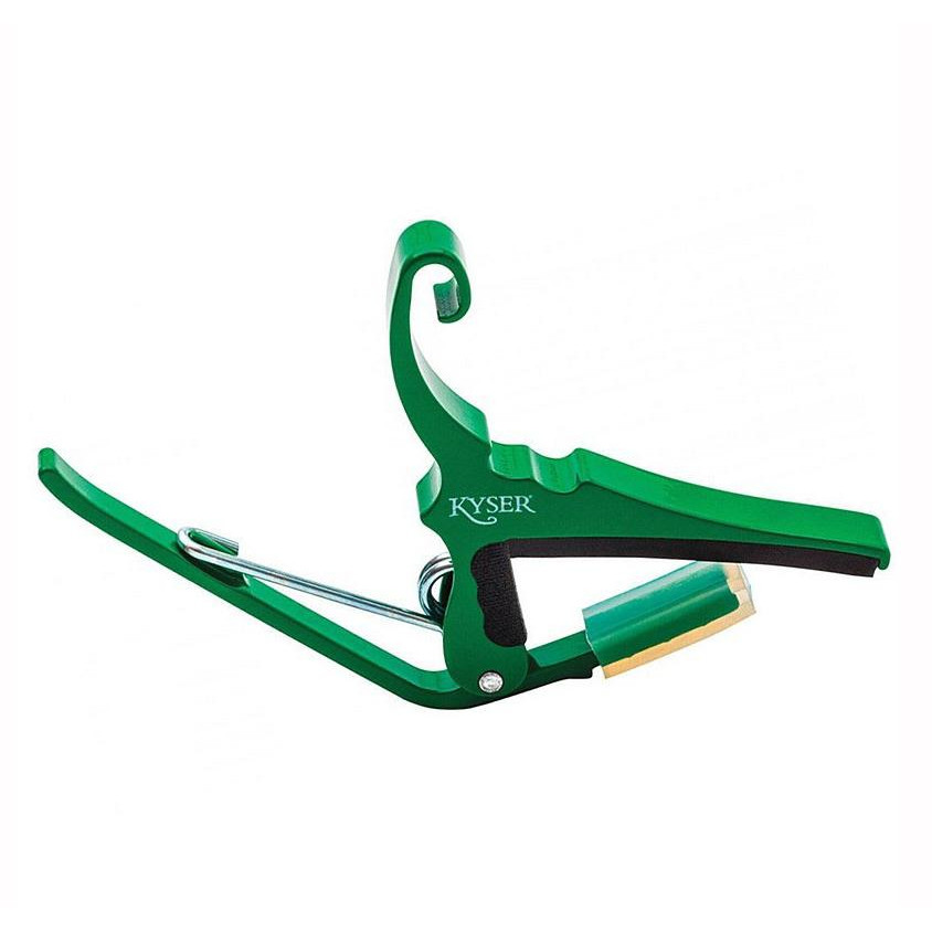 Kyser Каподастр  KG6EGA Quick-Change Acoustic Guitar Capo Emerald Green - зображення 1