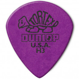   Dunlop Медиатор  4720-H3 Tortex Jazz III Guitar Pick H3 (1 шт.)