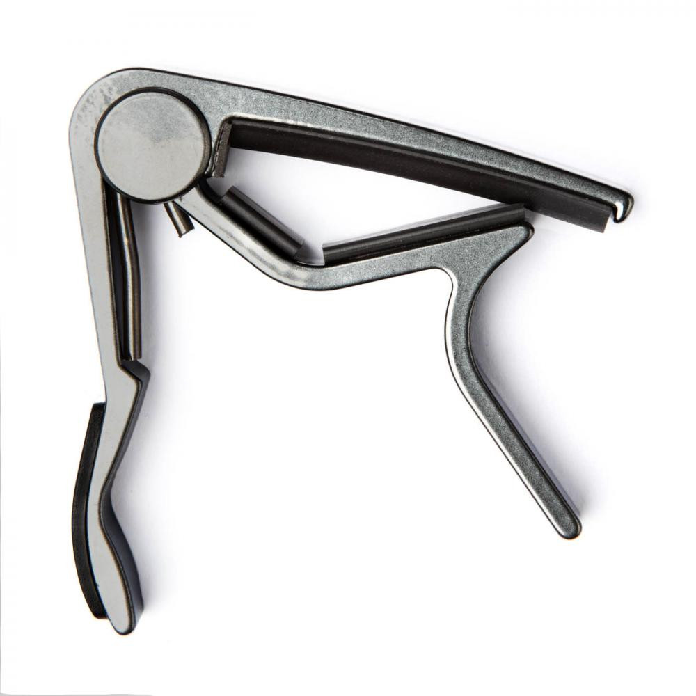 Dunlop 83CS Trigger Capo Acoustic Curved Smoked Chrome - зображення 1