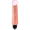 Pipedream Products Pipedream Реалистичный вибратор King Cock 8" Vibrating Stiffy Flesh, черный (PD5523-21) - зображення 1