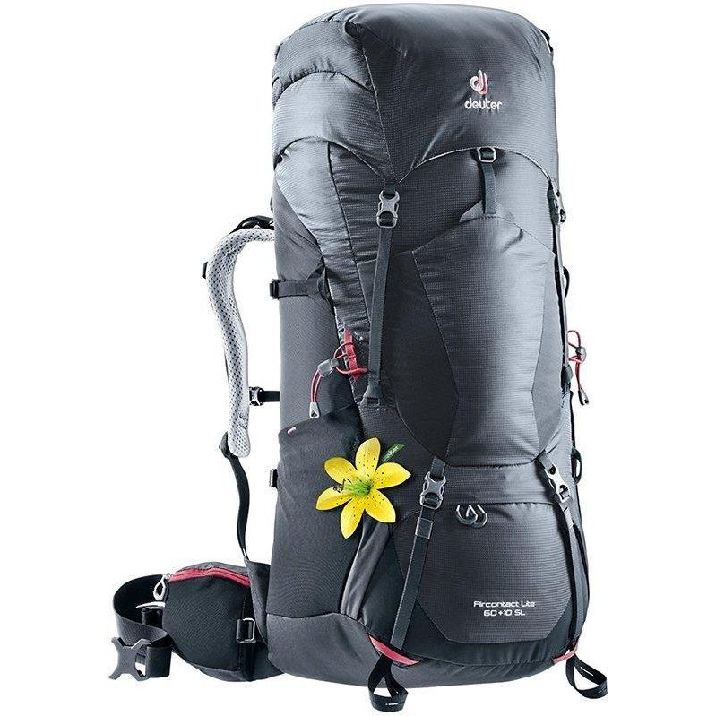 Deuter Aircontact Lite 60+10 SL / graphite-black (4340218-4701) - зображення 1