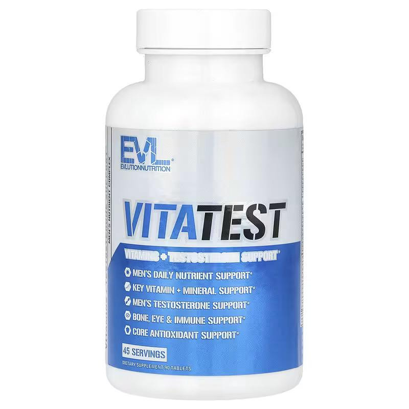 Evlution Nutrition VitaTest, Men's Nutrient Complex, 90 Tablets - зображення 1