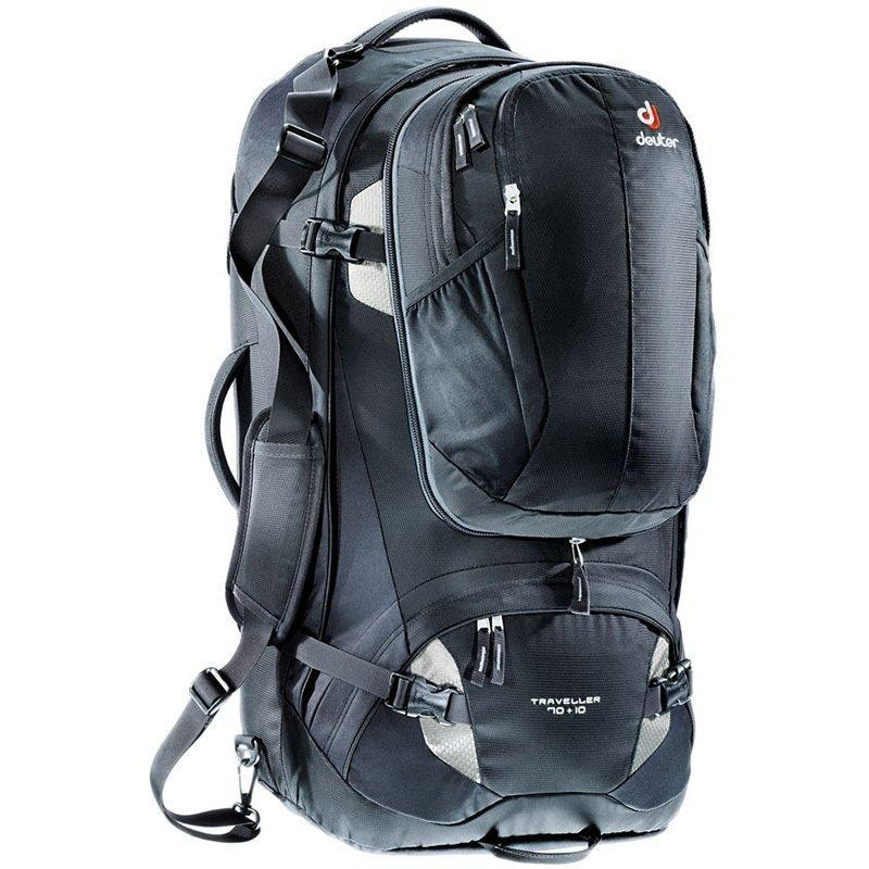 Deuter Traveller 70+10 / black-silver - зображення 1