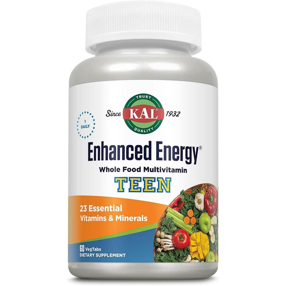 KAL Enhanced Energy Teen 60 tabs - зображення 1