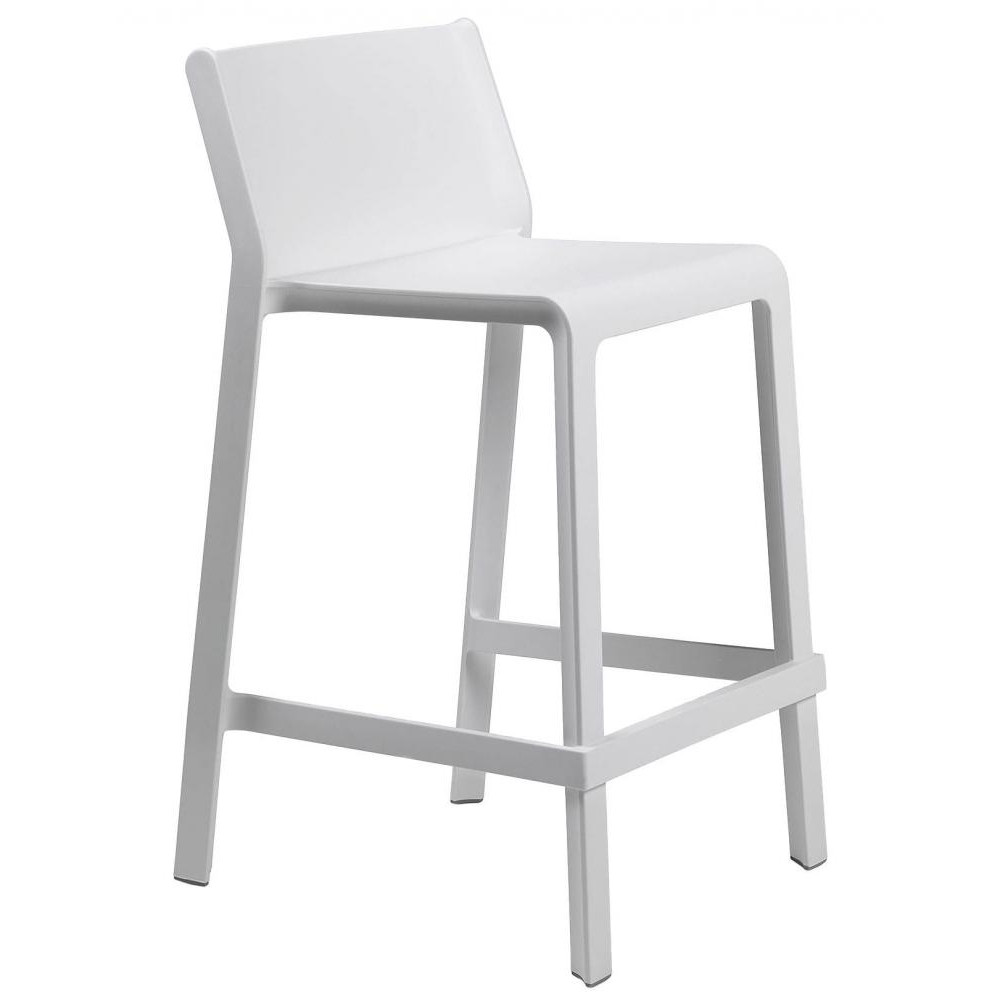 Nardi Напівбарний стілець  Trill Stool Mini Bianco (40353.00.000) - зображення 1