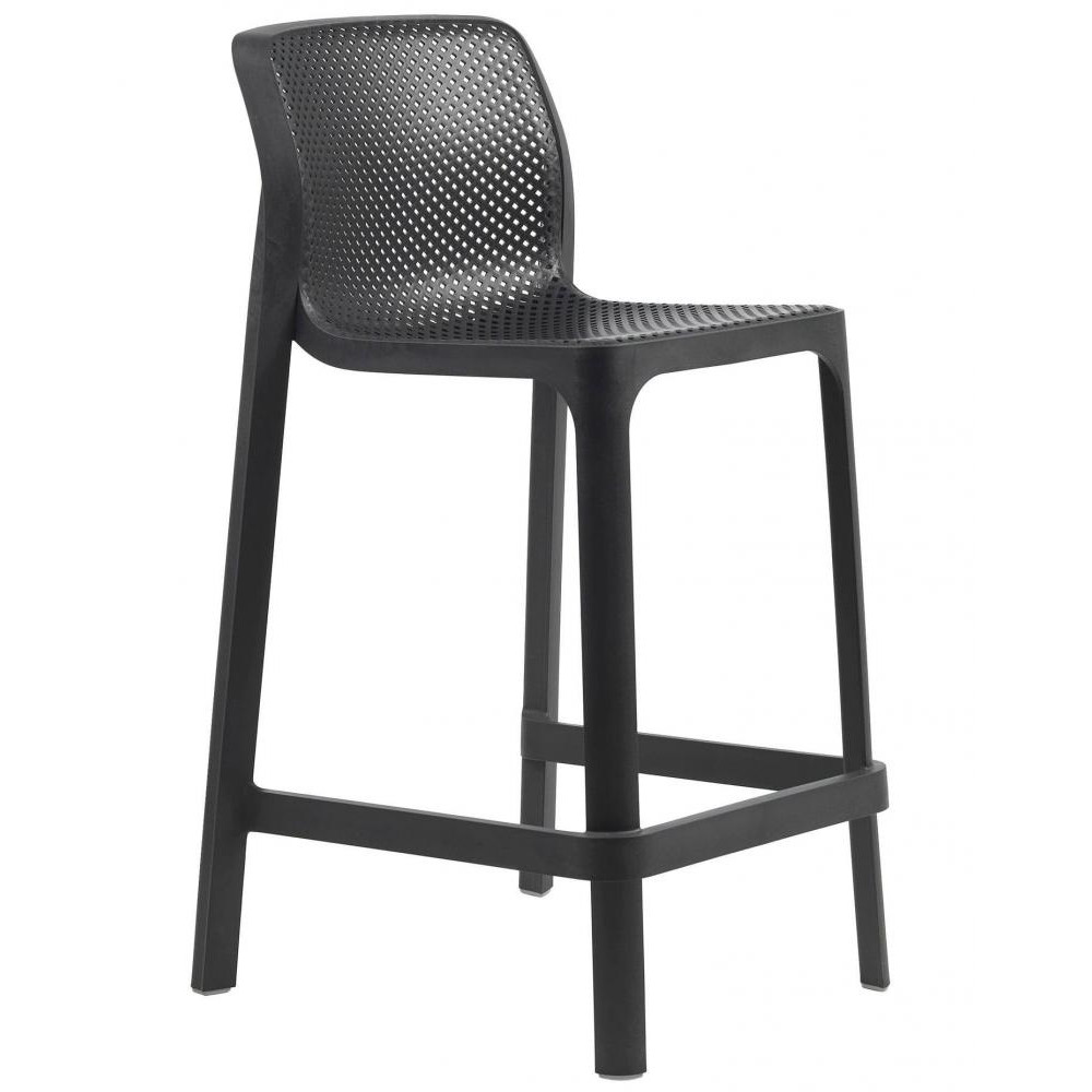 Nardi Напівбарний стілець  Net Stool Mini Antracite (40356.02.000) - зображення 1