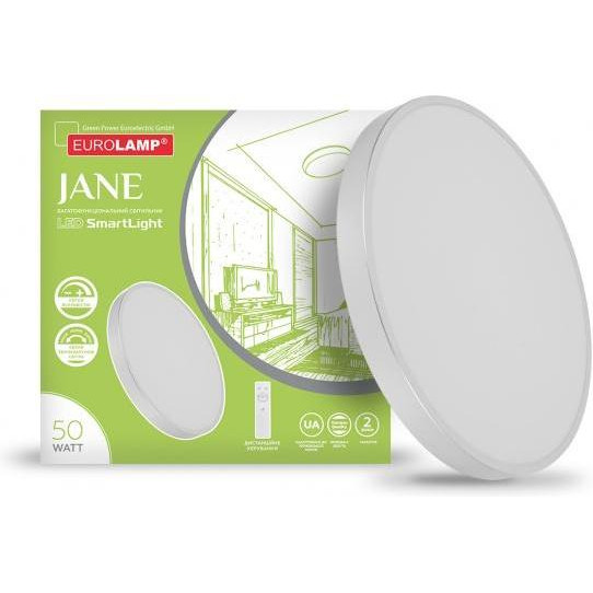 EUROLAMP Світильник світлодіодний  Smart Light Jane N3 50 Вт білий 3000-6000 К LED-ZSL-50W-N3 - зображення 1