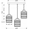 Candellux Люстра  Glob 3х40 Е27 (33-00408) - зображення 4