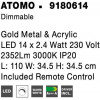 Nova Luce Люстра підвісна  ATOMO 9180614 - зображення 10