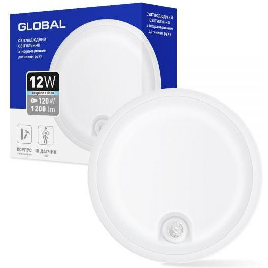 Global LED GBH 02 12W 5000K круг (1-GBH-02-1250-C) - зображення 1