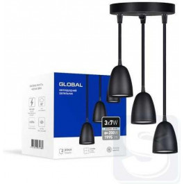   Global LED GPL-01C 21W 4100K black (3-GPL-12141-CB)