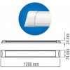 Horoz Electric TETRA/SQ-54 54W 6400K (052 003 0120) - зображення 2