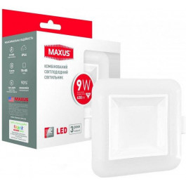   MAXUS LED SDL 9W 3000-4100K (1-MAX-01-3-SDL-09-S)