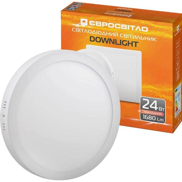 Евросвет 24 Вт 4200 K LED-SR-300-24 (39193) (2100002265822) - зображення 1