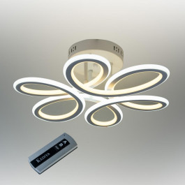   Sunlight Потолочная LED люстра, светильник светодиодный  белый 097/124W WHT