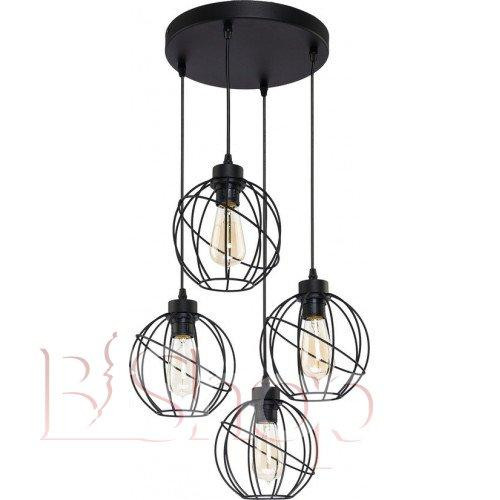 TK Lighting Подвесной светильник 1628 ORBITA BLACK - зображення 1