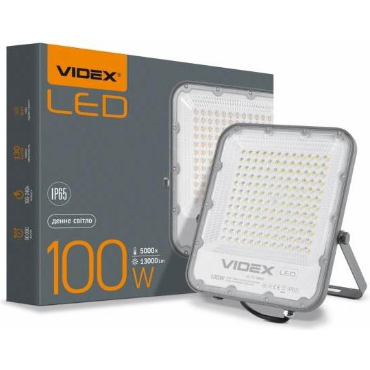 VIDEX Прожектор  Premium, 100W, 5000K (25959) - зображення 1