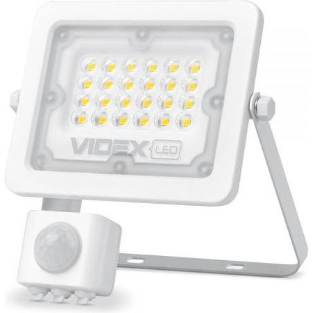 VIDEX Прожектор  F2e, 10W, 5000K, датчик движения (26263) - зображення 1