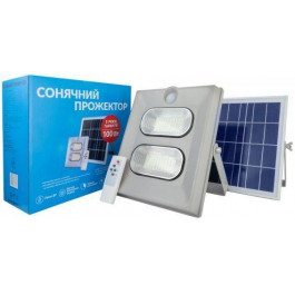   ALLTOP Прожектор LED на сонячній батареї 100W 6000К IP65 (S0860ALT100WPRD)