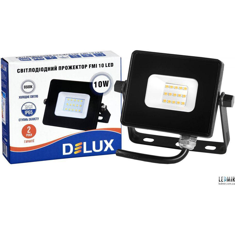 DeLux LED FMI 10 LED 6500K IP65 10Вт (90015133) - зображення 1