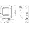 VIDEX Прожектор  F3e, 10W, 5000K, 12...48В, AC/DC (27465) - зображення 4