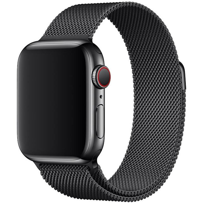 Apple Milanese Loop Band Black MLJH2 for Apple Watch 42mm/44mm - зображення 1