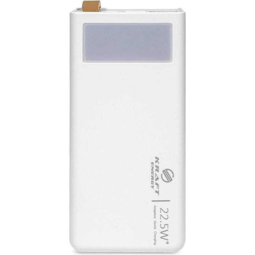 Kraft KPB-2320FCL 20000 mAh White - зображення 1