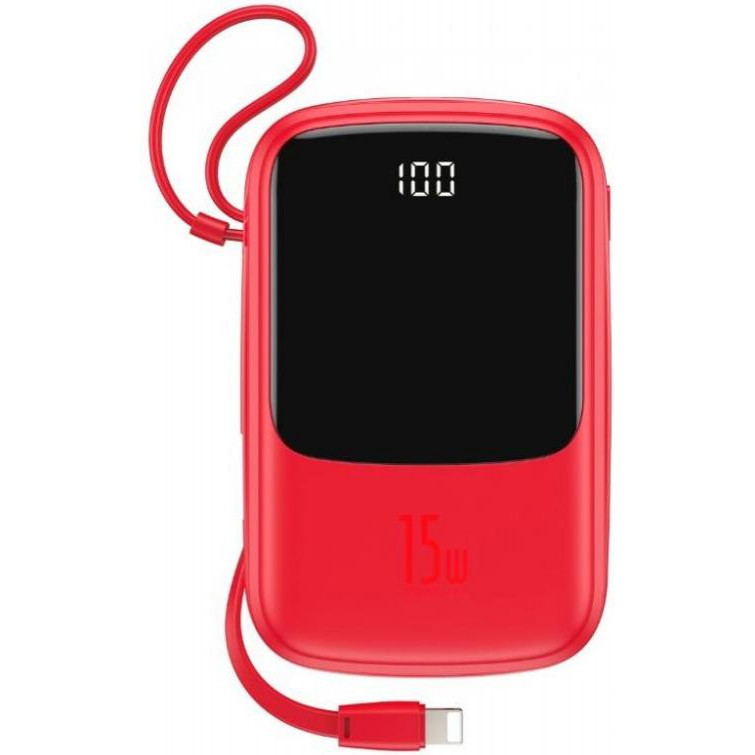 Baseus Qpow 10000 mAh Red (PPQD-B09) - зображення 1