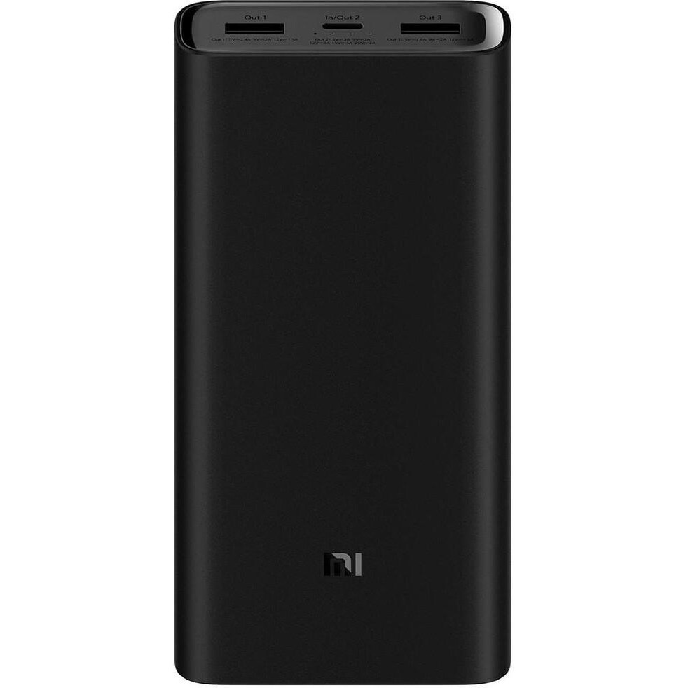 Xiaomi Mi Power Bank 3 20000 mAh Black (PB2050ZM, VXN4289CN) - зображення 1