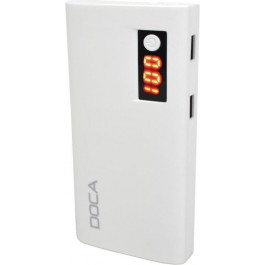   Doca D566II с LED дисплеем 13000mAh white