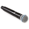 Shure QLXD2/B58 Ручний передавач з мікрофонним капсулем BETA58 - зображення 2