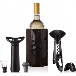   Vacu Vin Подарунковий набір аксесуарів для вина  Wine Set Original Plus 6 предметів Чорний (8714793389038)