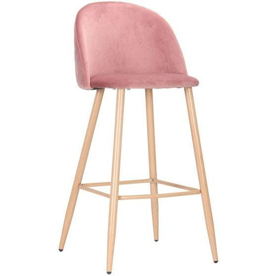 Art Metal Furniture Bellini бук/pink velvet (545884) - зображення 1