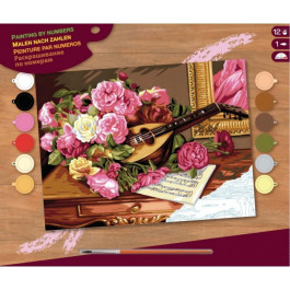   Sequin Art PAINTING BY NUMBERS SENIOR Romantic Bouquet (SA1037)