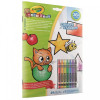 Crayola Mini Kids Кольори та форми з крейдою 24 стор. (25-2727) - зображення 1