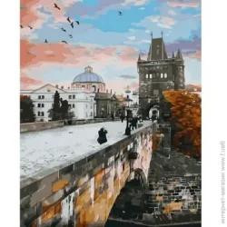   Rainbow Art "Осенняя мостовая" 40х50см GX44276