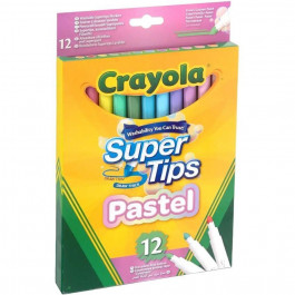   Crayola Набор фломастеров  Super Tips Pastel 12 шт (58-7515)