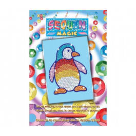   Sequin Art SEQUIN MAGIC Penguin (SA0902)