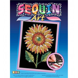   Sequin Art BLUE Sunflower (SA1216)