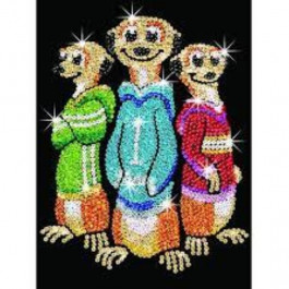   Sequin Art RED Rascals Meerkats (SA1008)