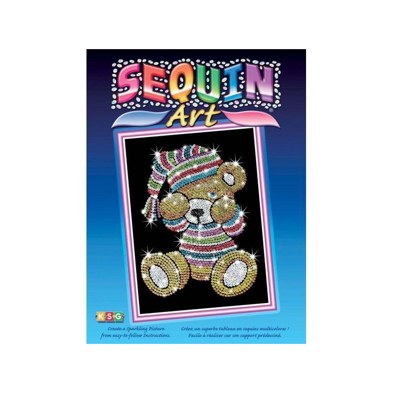 Sequin Art BLUE Teddy (SA0616) - зображення 1