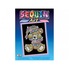   Sequin Art BLUE Teddy (SA0616)