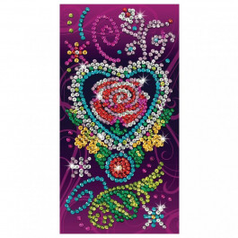   Sequin Art PICTURE ART Craft Teen Rose (SA1419)