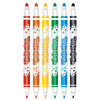 Colorino Фломастеры Fibre Pens двухсторонние 6 цветов 6 шт (13437PTR/1) - зображення 1