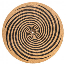   Audio Anatomy VINYL-SLIPMAT CORK SPIRAL DESIGN 3 MM