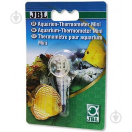   JBL Aquarium Thermometer Mini - Стеклянный термометр для аквариума 6 см (150548)